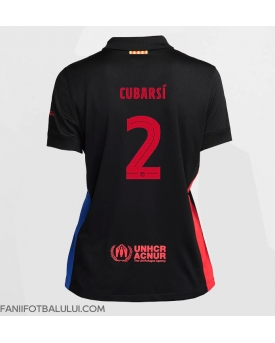 Barcelona Pau Cubarsi #2 Tricou Fotbal Replică 2024-25 Femei Deplasare